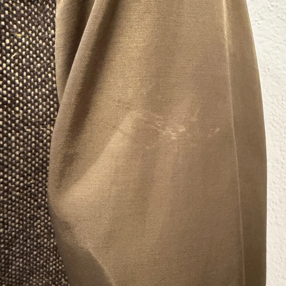 Steve Madden Olive Green Peplum Trench Coat
